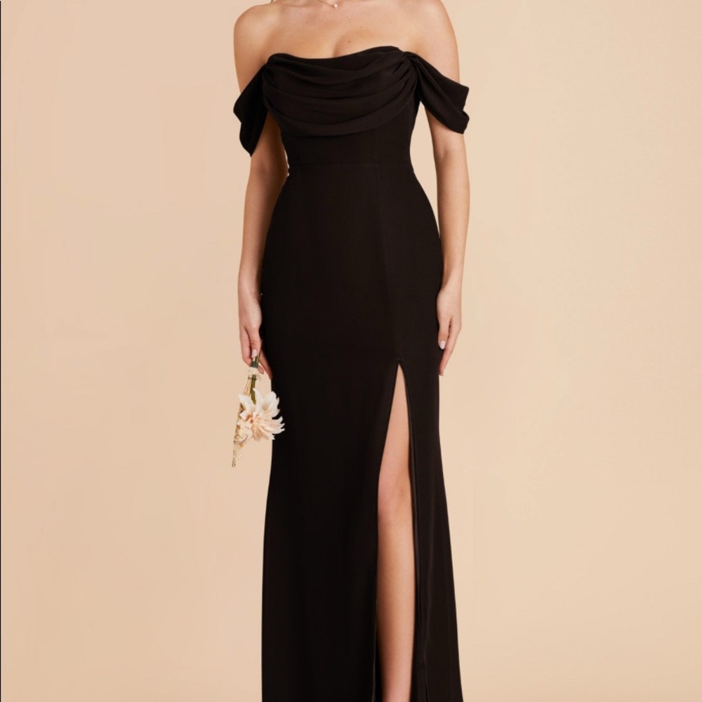 Birdy Grey Mira Dress Chiffon Black
